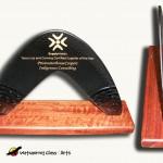 Boomerang with timber base