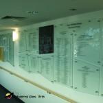 Engraved Glass Plaques - Geelong Hospital