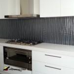 Wathaurong grey tree bark kitchen splashback